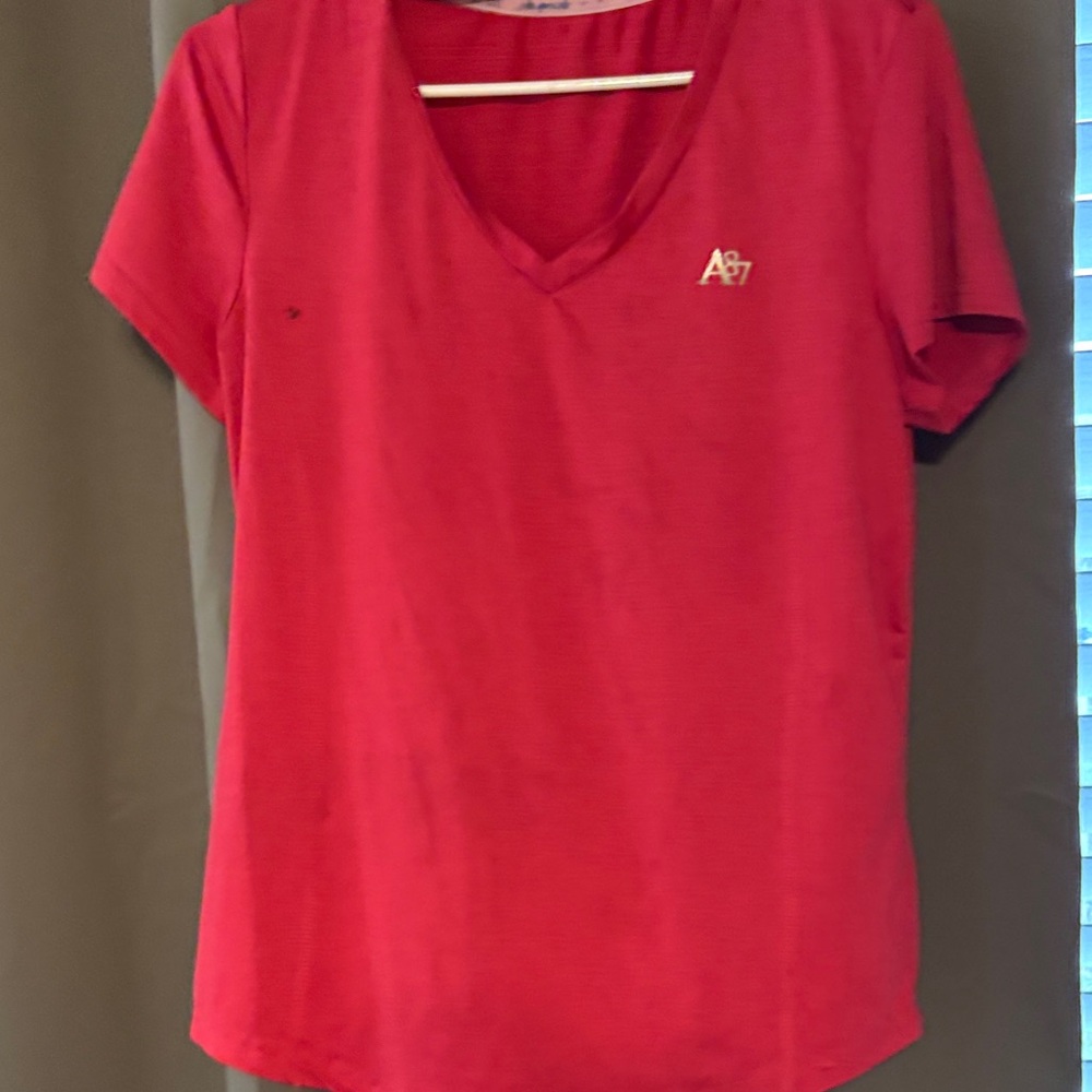 Aeropostale A87 Pink Short Sleeve Tee